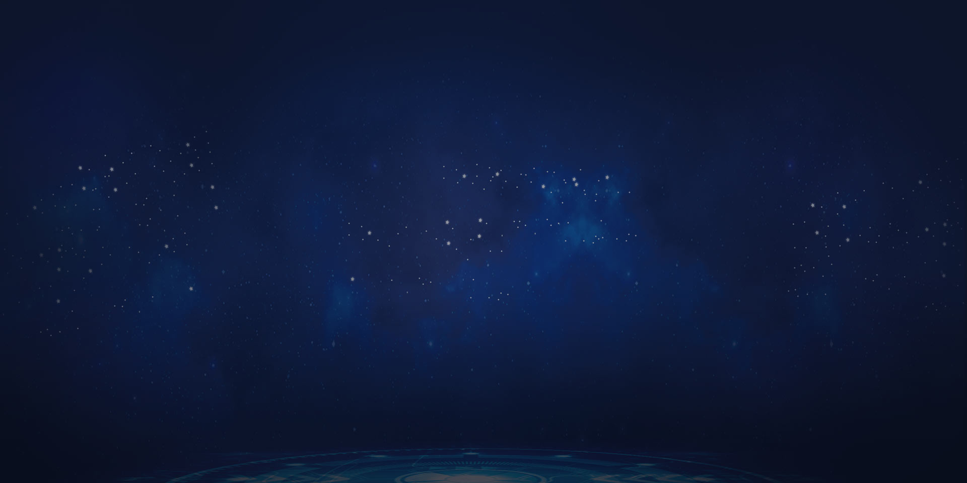 Deep navy blue abstract background with a subtle circular glow at the base, evoking a calm and professional atmosphere
