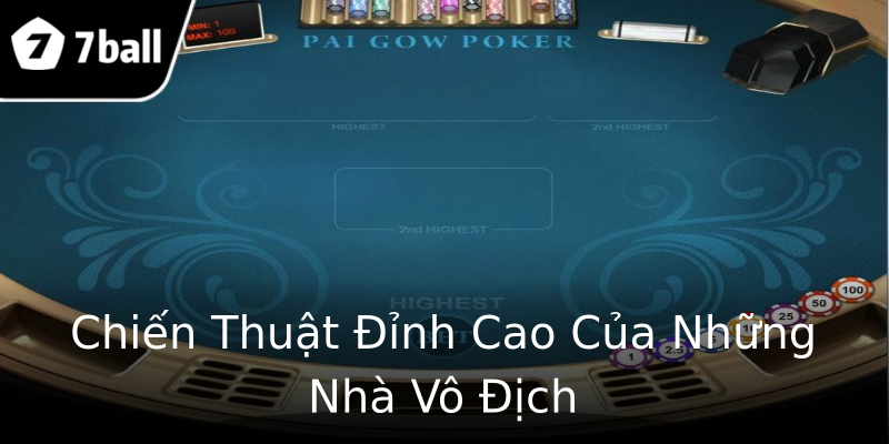 Chiến Thuật Đỉnh Cao Của Những Nhà Vô Địch Chiến Thuật Đỉnh Cao Của Những Nhà Vô Địch